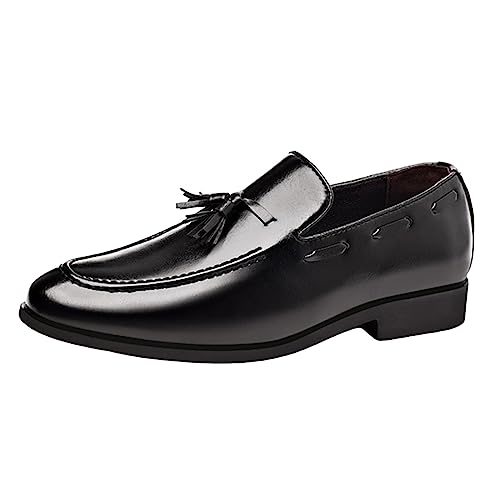 Battnot Lederschuhe Herren Anzugschuhe Klassischer Business Lederschuhe Derby Oxfords Hochzeit Schuhe Anzugschuhe Herren Schnürschuhe Klassischer Business Derby Formell Business Casual Schuhe von Battnot