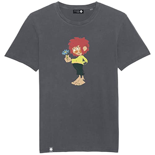 Bavarian Caps Herren Pumuckl Blume T-Shirt, anthrazit, XL von Bavarian Caps