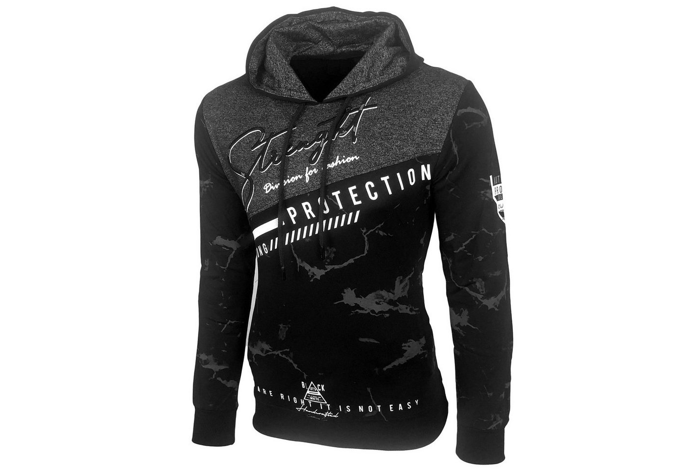 Baxboy Hoodie Baxboy Herren Pullover Hoodie Sweatshirt Langarm Kapuzenpullover 2628 von Baxboy