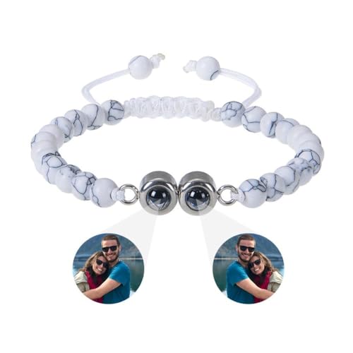 Individuelle Armbänder mit Bild im Inneren, individuelle Projektionsarmbänder mit Fotos, Bild-Armband, personalisiertes Foto, Gedenkgeschenke, Valentinstag, Geburtstag, Weihnachten, Geschenke für von Bduttlefish