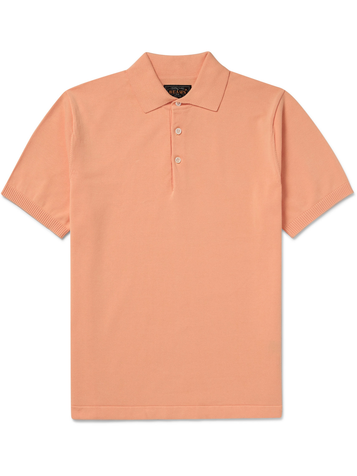 Beams Plus - Cotton Polo Shirt - Men - Orange - S von Beams Plus