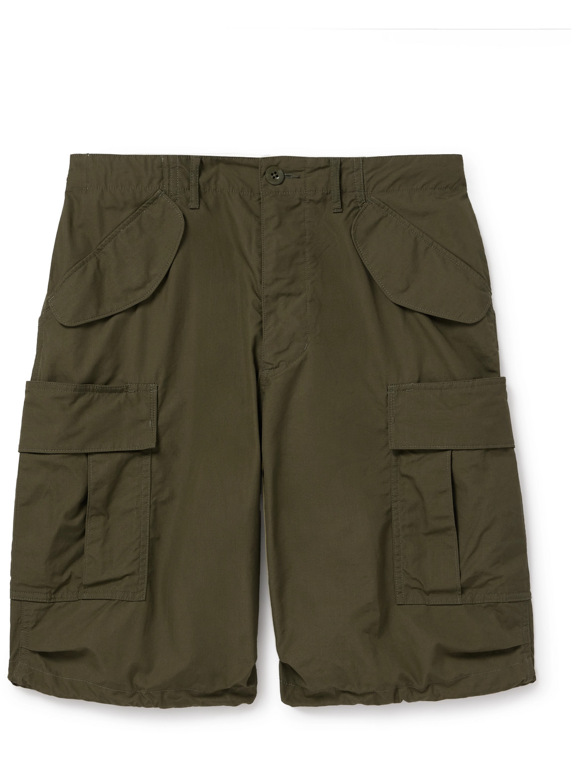 Beams Plus - Straight-Leg Cotton-Ripstop Cargo Shorts - Men - Green - L von Beams Plus