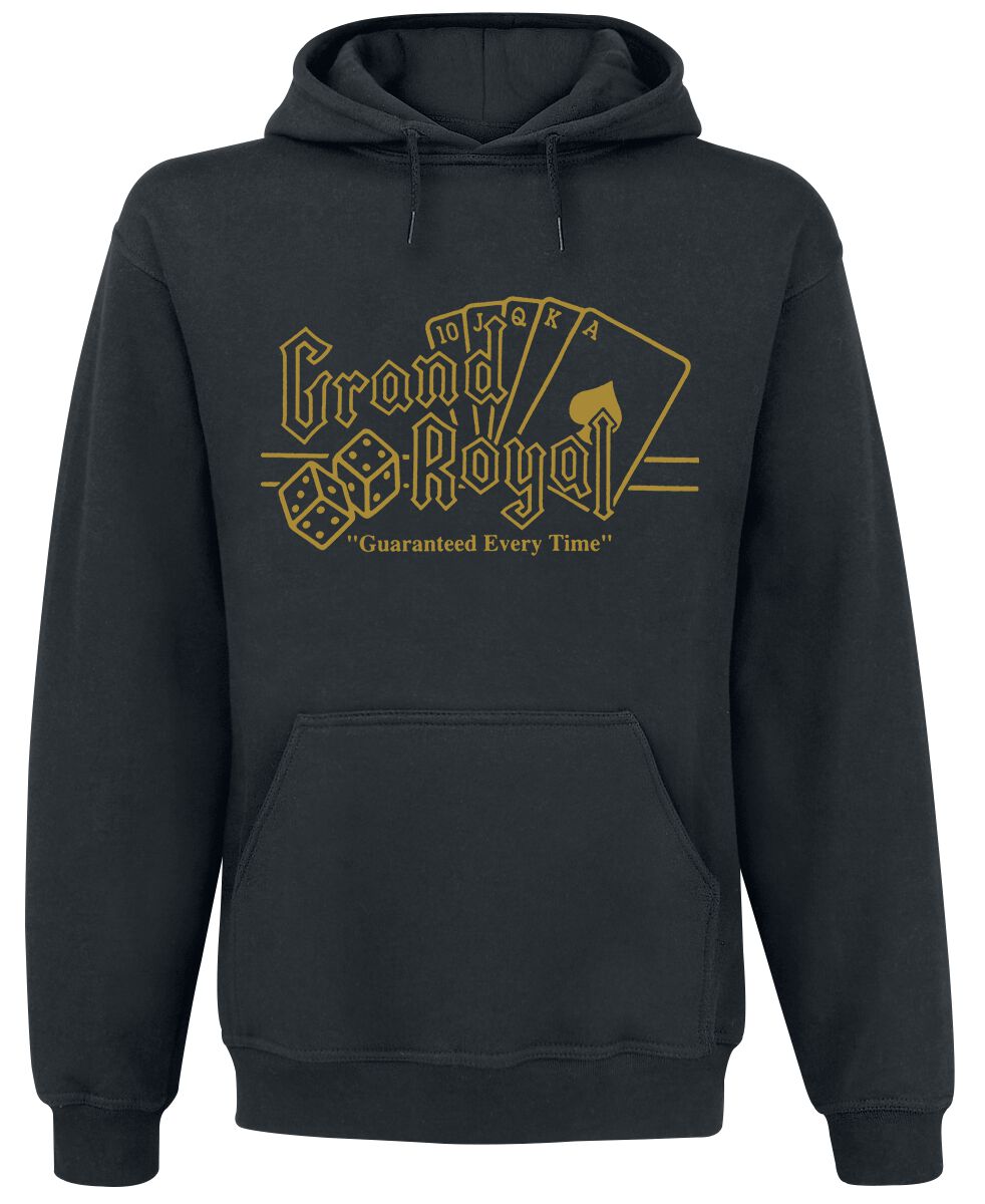 Beastie Boys Kapuzenpullover - Grand Royal - S bis XXL - für Männer - Größe S - schwarz  - Lizenziertes Merchandise! von Beastie Boys