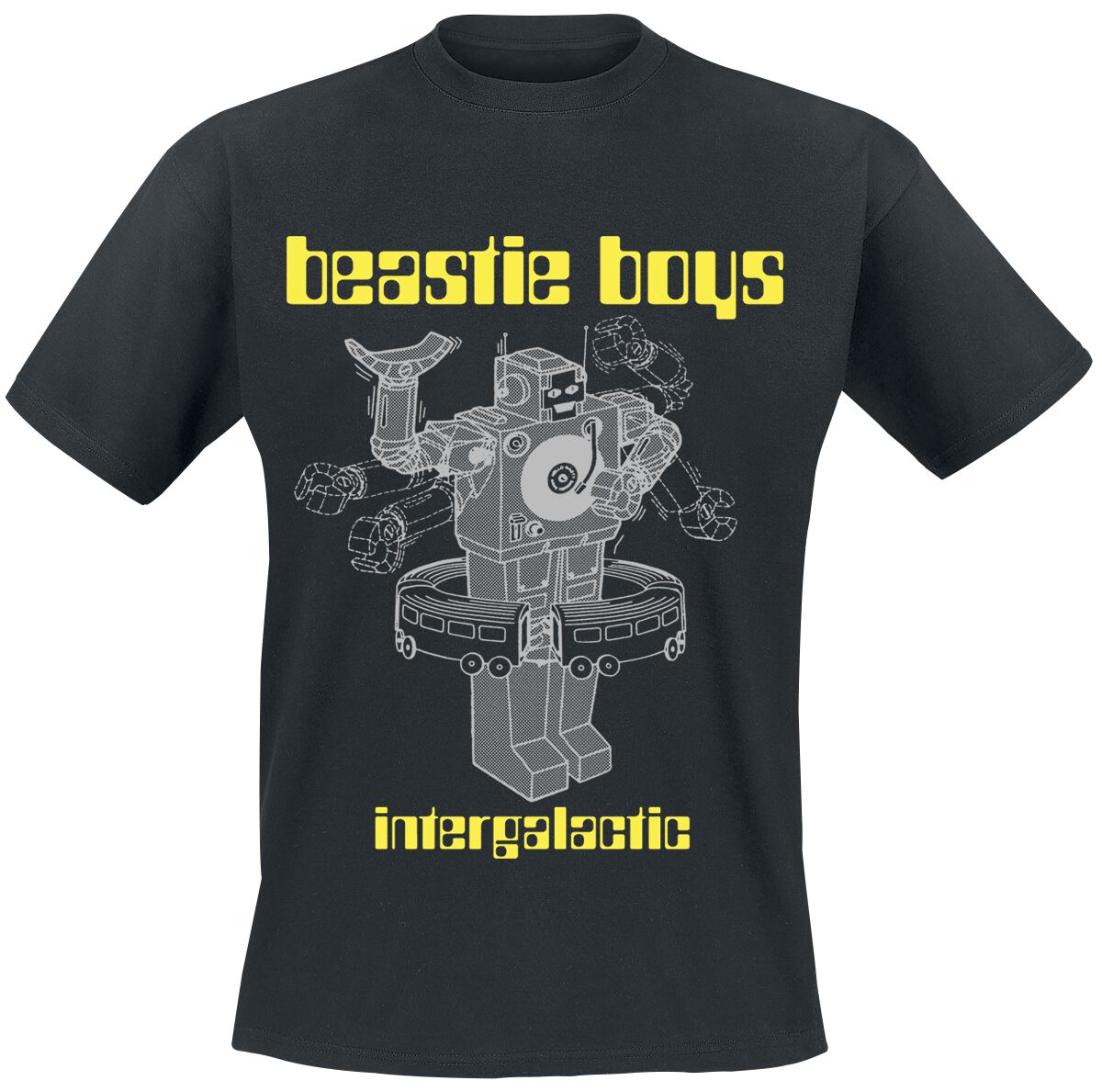 Beastie Boys T-Shirt - Intergalactic - S bis XXL - für Männer - Größe XL - schwarz  - Lizenziertes Merchandise! von Beastie Boys