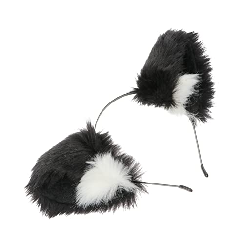 Beatifufu 1 Stück Tanz Ohr Hülse Plüsch Haar Accessoires Dreidimensionales Katzenohr Stirnband Performance Haarband Stilvolles Katzen Haarband Katzenohr Kopfschmuck Katzenohr Haarband von Beatifufu