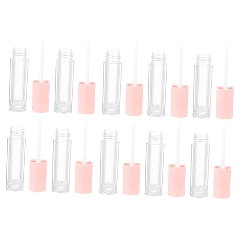 Beatifufu 10stücke Leere Lip Gloss Flaschen Transparente Nachfüllbare Tuben Für Lippenpflege Für Und Tägliche Nutzung Kompakte Mit Pinkem Deckel Beatifufu 10stücke Leere Lip Gloss Flaschen Transparente Nachfüllbare Tuben Für Lippenpflege Für Und Tägliche Nutzung Kompakte Mit Pinkem Deckel von Beatifufu