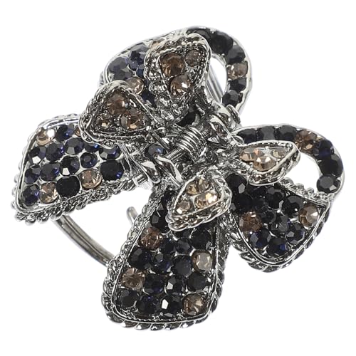 Beatifufu Schmetterlings-haarklammer Strass-haarspange Für Damen Haarklammer Mit Glitzernden Steinen Haar-accessoire Für Pferdeschwanz Beatifufu Schmetterlings-haarklammer Strass-haarspange Für Damen Haarklammer Mit Glitzernden Steinen Haar-accessoire Für Pferdeschwanz von Beatifufu