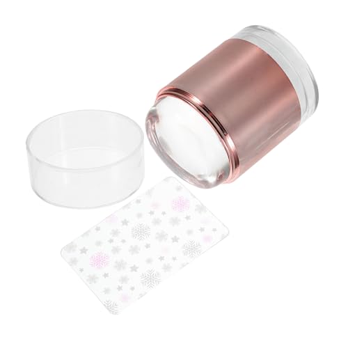 Beatifufu Nail Art Stamper Set Mit Silikon-stempel French Nail Stamper Kopf Nageldruckplatte Und Schaber Maniküre-werkzeugset Für Nageldesign Gold Beatifufu Nail Art Stamper Set Mit Silikon-stempel French Nail Stamper Kopf Nageldruckplatte Und Schaber Maniküre-werkzeugset Für Nageldesign Gold von Beatifufu