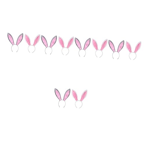 Beaupretty 10 Stk Hasen Ohren Plüschhasen-stirnband Stirnbänder Für Die Osterparty Ostern Haarschmuck Kostüm Für Hasenmädchen Ostern Süßes Stirnband Katzenhaarreifen Kind Bilden Füllstoff von Beaupretty