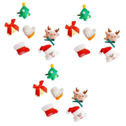 Beaupretty 18 Stk Weihnachts-plüsch-brosche Weihnachtstütenfüller Weihnachts-anstecknadel Urlaubsbrosche Haarspangen Für Damen Christbaumschmuck Kinder Weihnachtshaarspangen Haarschmuck Beaupretty 18 Stk Weihnachts-plüsch-brosche Weihnachtstütenfüller Weihnachts-anstecknadel Urlaubsbrosche Haarspangen Für Damen Christbaumschmuck Kinder Weihnachtshaarspangen Haarschmuck von Beaupretty