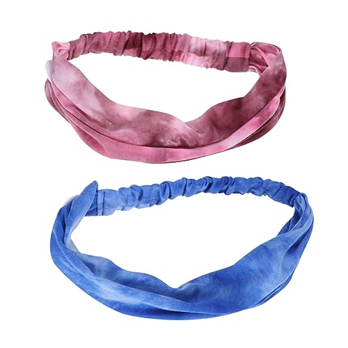 2 Stücke Fashion Tie Dye Kopfband mit Ohrenknopf für Sport Yoga Atmungsaktives Multifunktionales Stirnband für Frauen Männer 2 Stücke Fashion Tie Dye Kopfband mit Ohrenknopf für Sport Yoga Atmungsaktives Multifunktionales Stirnband für Frauen Männer von Beaupretty