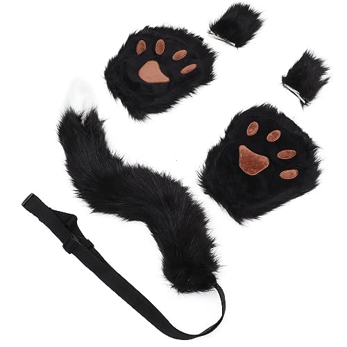 Beaupretty 1 Satz Wolf Kostüm Requisiten Für Wolf-kostüm-requisiten Outdoorbekleidung Party-stirnband Stirnband Mit Dschungeltieren Wolf-kostüm-set Stoff Halloween Kleidungsset von Beaupretty