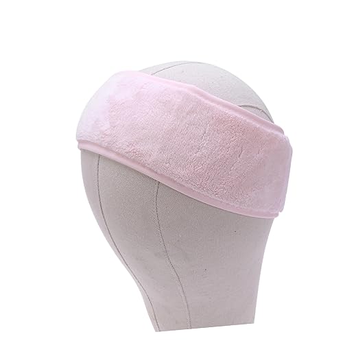 Beaupretty 1stk Stirnbänder Für Sportliche Damen Frottee-stirnbänder Für Damen Übungsstirnbänder Für Frauen Sportliche Stirnbänder Für Damen Rosa Kosmetiktasche Fräulein Kopfbedeckung Gesicht von Beaupretty