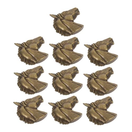 Beaupretty 10 Stück Pferdekopf-anhänger – Westernpferd-schmuckanhänger, Ornament, Diy-reiterhalsketten-zubehör Für Frauen, Schmuckherstellung Beaupretty 10 Stück Pferdekopf-anhänger – Westernpferd-schmuckanhänger, Ornament, Diy-reiterhalsketten-zubehör Für Frauen, Schmuckherstellung von Beaupretty