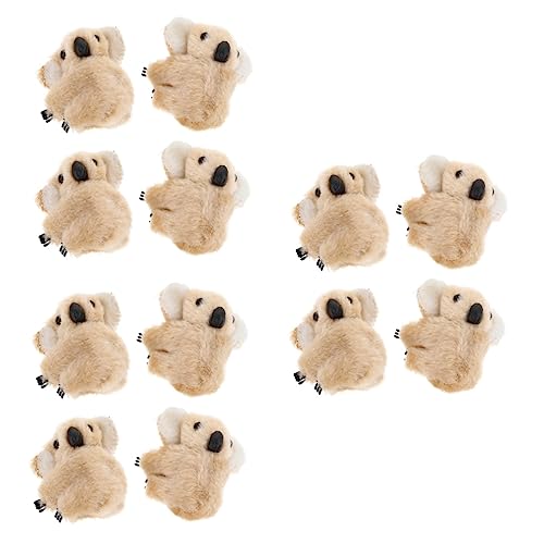 Beaupretty 12 Stk Koala-plüschhaar Haarspangen Für Mädchen Tierhaar Plüsch Haarspange Plüschhaarspangen Cartoon-haarspange Koala-haarspange Pony Haarspange Baby Kleines Mädchen Lammwolle Clip von Beaupretty