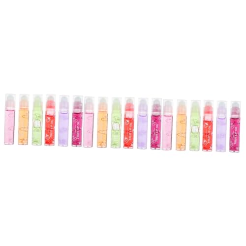 Beaupretty 18 Stk Lippenbalsam Lipgloss für Mädchen transparenter Lippenstift klarer Lipgloss Lippenöle flüssiger Lipgloss aus Früchten Lippenöl pomade ölig Obst Lotion Kind von Beaupretty