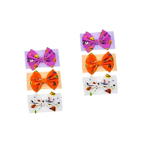 Beaupretty 2 Sätze 3tlg Halloween Kinder Stirnband Turban-stirnbänder Für Kleinkinder Haarwickel Für Kleinkinder Halloween-haarband Säuglingshaarband Baby Stoff Elastizität Requisiten von Beaupretty