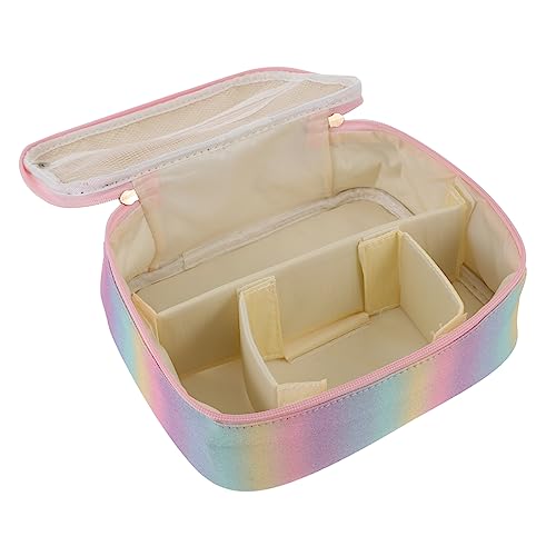 Beaupretty 4 Stück Make-Up-Aufbewahrungstasche Make-Up-Tasche Kulturbeutel Mädchen-Make-Up-Set Organizer Für Reisen Künstler Reisen Make-Up-Organizer Dekorative Kosmetiktasche von Beaupretty