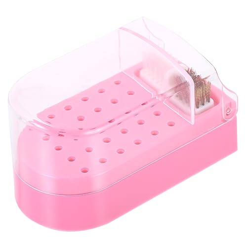 Beaupretty Halter Für Nagelbits Bohrervitrine Nagelbohrerhalter Aufbewahrungsbox Für Nagellackierköpfe Nagelbohrer-organizer Nagelbohrer-box Plastik Schärfen Sie Das Messer Bohren von Beaupretty