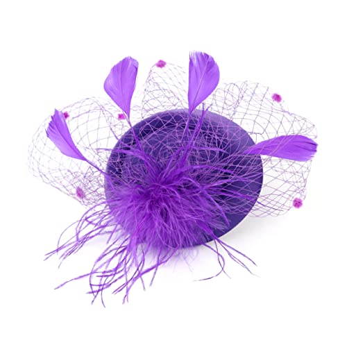 Beaupretty Brautfoto-Requisite Kostüm Fascinatoren für die Hochzeit Braut Haarspange hair styling haar spangen haarschmuck Kopfschmuck für Braut Kopfschmuck für die Braut Violett Beaupretty Brautfoto-Requisite Kostüm Fascinatoren für die Hochzeit Braut Haarspange hair styling haar spangen haarschmuck Kopfschmuck für Braut Kopfschmuck für die Braut Violett von Beaupretty
