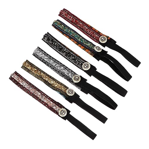 Beaupretty 18 Stk Knopf-stirnband Stoffstirnband Mit Knöpfen Stirnbänder Für Sportliche Damen Yoga-stirnbänder Für Frauen Bandana Stirnband Maske Stirnband Gesichtsmaske Einfach Fräulein von Beaupretty