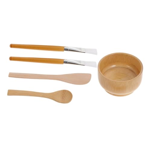 Beaupretty Masken-werkzeug-set Holz-rührschüssel Pinsel und Löffel für - Beaupretty Masken-werkzeug-set Holz-rührschüssel Pinsel und Löffel für - von Beaupretty