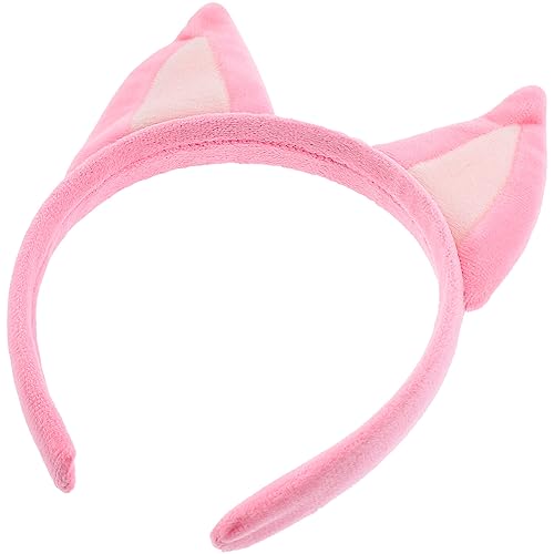 Beaupretty Cosplay-kopfbedeckung Für Hunde Cosplay-kostümzubehör Ohren Kopfbedeckung Cosplay-haarband Tierhaarzubehör Plüsch-stirnband Alien-stirnband Hündchen Niedlich Stoff Fräulein von Beaupretty