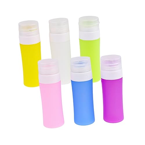 Beaupretty Reise-make-up-spenderflasche 6-teiliges Make-up-flaschen-set Aus Silikon Tragbar Auslaufsicher für Handcreme Hautpflege Beaupretty Reise-make-up-spenderflasche 6-teiliges Make-up-flaschen-set Aus Silikon Tragbar Auslaufsicher für Handcreme Hautpflege von Beaupretty