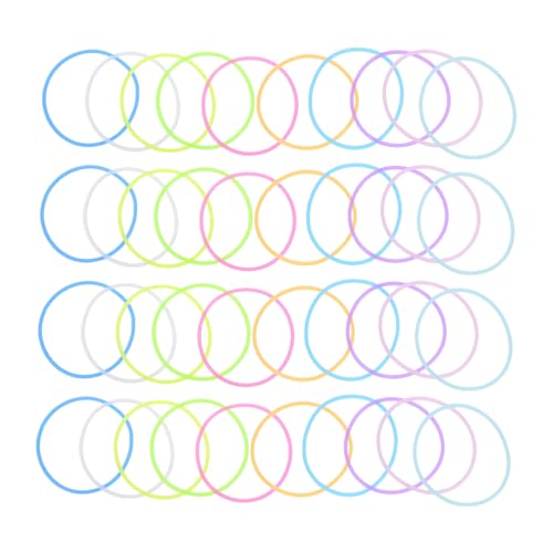 Beaupretty Elastische Silikon-haarbänder 100 Stück Bunt Gewebtes Armband Haargummi Armband Für Mädchen Nachtlicht Partygeschenke Disco-party-zubehör Beaupretty Elastische Silikon-haarbänder 100 Stück Bunt Gewebtes Armband Haargummi Armband Für Mädchen Nachtlicht Partygeschenke Disco-party-zubehör von Beaupretty