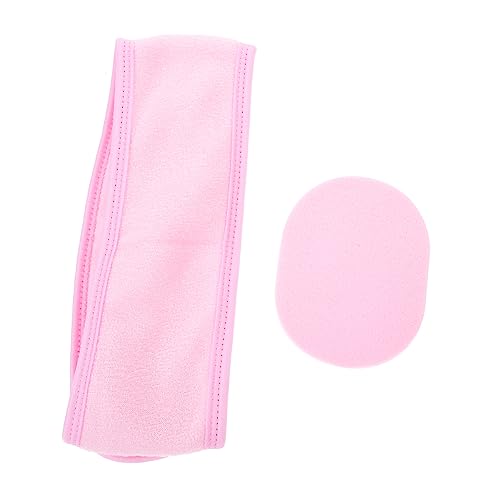 Beavorty 1 Satz Gesichtswasch-stirnband-set Gesichtsschwamm Make-up-stirnbänder Sport-stirnband Haaraccessoires Für Die Dusche Make-up-haarband Gesichts-stirnband Damen Stoff Badetuch Yoga von Beavorty