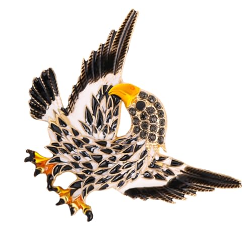 Beavorty 1 Stück Eagle Bird Brooch für Männer Kreative Schwarze Anstecknadel Modisches Kleidungszubehör für Partys und Tägliches Tragen Einzigartiges für Freunde und Familie Beavorty 1 Stück Eagle Bird Brooch für Männer Kreative Schwarze Anstecknadel Modisches Kleidungszubehör für Partys und Tägliches Tragen Einzigartiges für Freunde und Familie von Beavorty