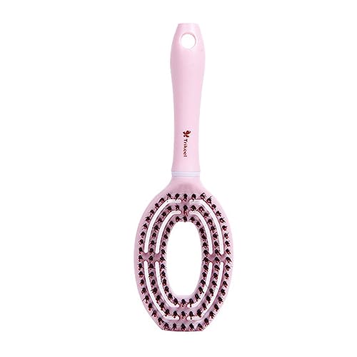 Beavorty 1stk Praktische Haarbürste Weiche Borstenbürste Haarbürste Mit Borsten Entwirrbürste Haarbürste Für Frauen Abalone-muscheln Für Nägel Haarbürste Für Lockiges Haar Aushöhlen Kamm von Beavorty