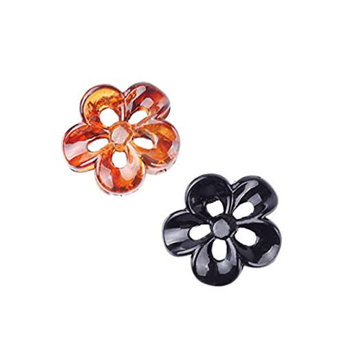 Beavorty Dauerhafte Mini-haarspange Kunststoff-haarnadeln Blumenform Damen-clip Für Elegante Anlässe Beavorty Dauerhafte Mini-haarspange Kunststoff-haarnadeln Blumenform Damen-clip Für Elegante Anlässe von Beavorty