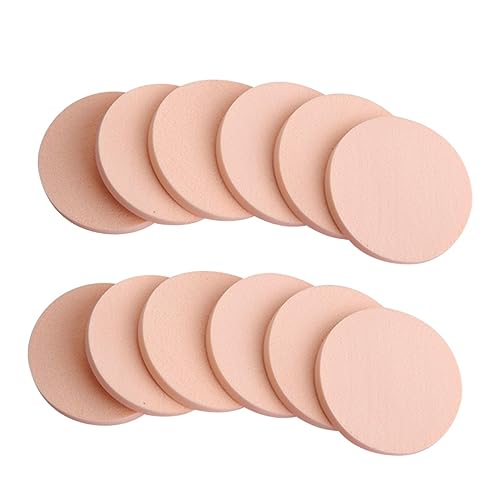 Beavorty 24st Schwamm Mischen Gesicht Puderquaste Make-up Runde Hauche Make-up Entferner Pads Foundation Powder Puff Kosmetische Schwämme Make-up-zubehör Das Gesicht Make-up-entferner-pad von Beavorty