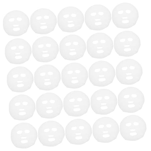 Beavorty 30 Stück Kompressionsmaske Mini Komprimierungstücher Natürliche Reinigungstücher Normale Dicke Masken Komprimierte Gesichtsmaske Papier Reine Baumwolle Vliesstoff Einweg von Beavorty