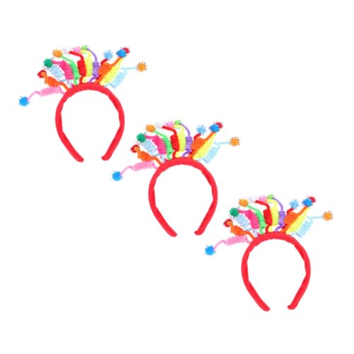 Beavorty 3 Stück Pompom-stirnbänder Zum Geburtstag Party-kopfbedeckungen Für Jungen Und Mädchen Dekoratives Haarband Feine Handwerkskunst Überraschungs-requisiten Für Jungen/mädchen Beavorty 3 Stück Pompom-stirnbänder Zum Geburtstag Party-kopfbedeckungen Für Jungen Und Mädchen Dekoratives Haarband Feine Handwerkskunst Überraschungs-requisiten Für Jungen/mädchen von Beavorty