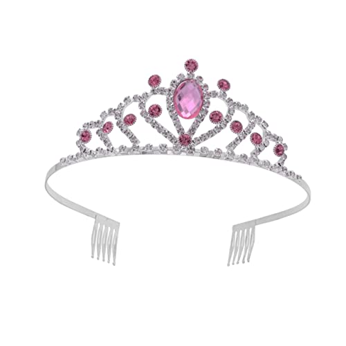 Beavorty Mädchen-stirnband Haargummis Für Frauen Damen-stirnband Damen Stirnbänder Kinder Haargummis Kopfbedeckung Für Damen Strass-hochzeit Prinzessin Strasssteine Kinderkamm Braut von Beavorty