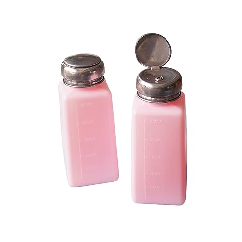 Beavorty Leere Pumpflasche Leere Flasche Herunterdrücken Make-up-entferner-flasche Pumpspenderflasche Flasche Nagellackentferner Flasche Mit Nagelpumpe Zubehör Push-typ von Beavorty