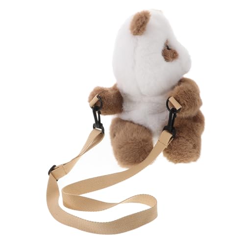 Beavorty Niedliche Panda Plüsch Umhängetasche für Tierform Geldbörse mit Verstellbarem Schultergurt Vielseitig Einsetzbar Handtasche oder Plüschtier Bezauberndes Design für Kleine Beavorty Niedliche Panda Plüsch Umhängetasche für Tierform Geldbörse mit Verstellbarem Schultergurt Vielseitig Einsetzbar Handtasche oder Plüschtier Bezauberndes Design für Kleine von Beavorty