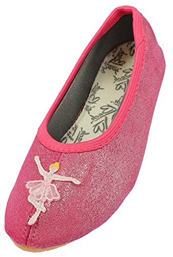 Beck Mädchen ballerina's Gymnastikschuhe, Pink, 31 EU von Beck