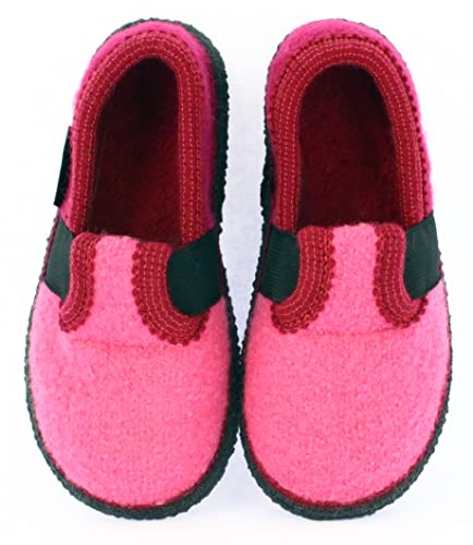 Beck Unisex Kinder Bobby Hausschuhe, Rosa, 29 EU von Beck