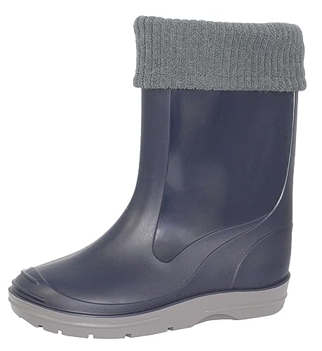 Beck Unisex Kinder Basic Gummistiefel, Blau, 38 EU von Beck