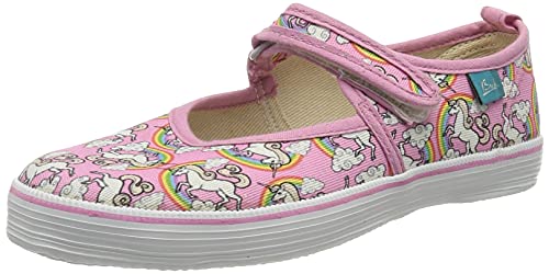 Beck Mädchen Rainbow Hausschuh, Pink, 25 EU von Beck