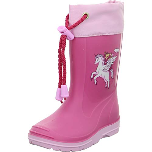 Beck Mädchen Paard Gummistiefel, Pink, 22 EU von Beck