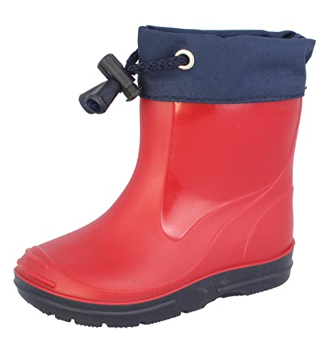 Beck Unisex Kinder Gummistiefel, Rot, 27 EU von Beck