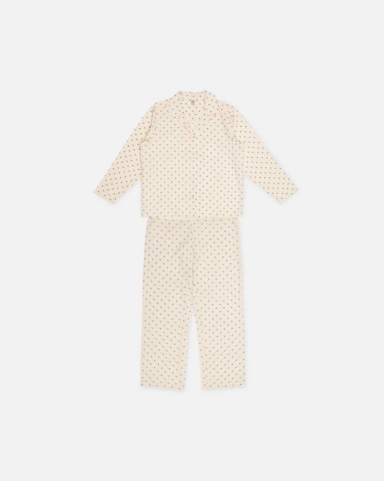 Becksöndergaard Schlafanzug Dot Pyjama Set Damen - Pyjamaset mit Punkten aus Baumwolle von Becksöndergaard