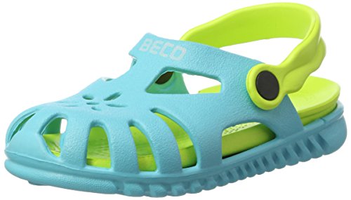 BECO Unisex Kinder Kindersandalen-90026 Slingback Sandalen, Blau Blau 6, 28 EU von Beco