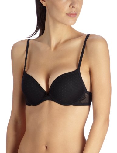 BeeDees Damen BH (Push-up) Lovely Day WHUM , Gr. 90C, Schwarz (BLACK (04)) von BeeDees