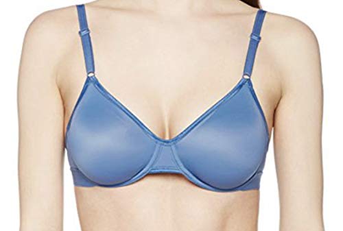 BeeDees Damen BH mit Büge MicroFun W, Blau (Windsor Blue (QI) QI), 75B von BeeDees