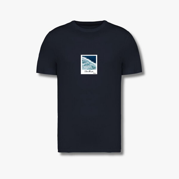 Beeyou. Clothes T-Shirt aus Bio-Baumwolle mit I love the sea-Design von Beeyou. Clothes